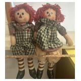 RAGGEDY ANN & ANDY DOLLS-CHECK OUT THE PIC'S