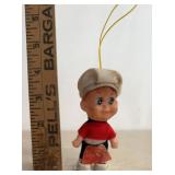 VINTAGE CHRISTMAS 'ELF DOLL' ORNAMENT-CHECK OUT
