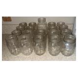 CANNING JARS-(18+1)