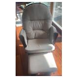 GLIDER CHAIR W/GLIDER STOOL-CHECK OUT THE PIC'S