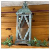 HOME DECOR-CANDLE HOLDER & GREENRY