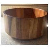 DECOR WOODEN BOWL-APPROX. 12' DIAMETER & 6' TALL