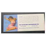 VINTAGE INK BLOTTER-'THE CLEVELAND SWITCHBOARD CO.