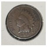 1899 INDIAN HEAD CENT (GOOD+)