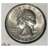1939-D/D WASHINGTON QUARTER ***DOUBLE STRIKE M/M**