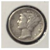 1928-P MERCURY DIME (90% SILVER) ***STIRKE ERROR-