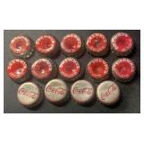 (14) VINTAGE BOTTLE CAPS ***10+4***