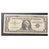 SERIES 1957-A $1.00 SILVER CERTIFICATE (VG)
