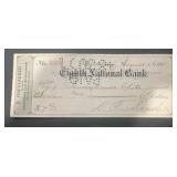 VINTAGE 'CANCELLED' BANK CHECK-DATED 1911