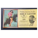 VINTAGE INK BLOTTER-'CARL E.LAUFFER'