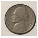 1939-S JEFFERSON NI CKEL (VG) ***2nd YEAR***