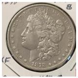 1878-P MORGAN SILVER DOLLAR ***8 TAIL FEATHERS***