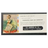 VINTAGE INK BLOTTER-'CROWDER JR.'