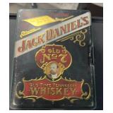 VINTAGE TIN-'JACK DANIELS WHISKEY'