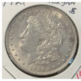 1921 MORGAN SILVER DOLLAR (90% SILVER) (XF)