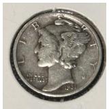1931-S MERCURY DIME (90% SILVER) ***ASW .0723***