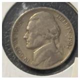 1938-D JEFFERSON NICKEL ***FIRST YEAR ISSUED***