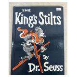 'DR. SEUSS' CHILDREN'S BOOK-THE KINGS STILTS