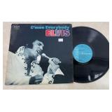'ELVIS' RECORD ALBUM-'C'MON EVERYBODY'