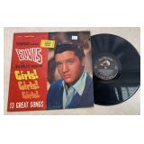 'ELVIS' RECORD ALBUM-'GIRLS! GIRLS! GIRLS!