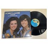 RECORD ALBUM-'DONNY & MARIE'/MAKE THE WORLD GO
