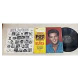 'ELVIS' RECORD ALBUM-'POT LUCK'