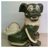 LARGE CHINESE FOO DOG STATUE-CHECK OUT THE PIC'S
