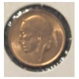 1954 BELGUIM (20-CENTIMES) COIN