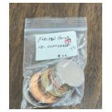 (BAG OF 10) 'DIFFERENT' FOREIGN COINS