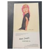 VINTAGE INK BLOTTER-HOTEL TRAYLOR