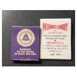 (2)VINTAGE MATCHBOOKS-ASSORTED/USED