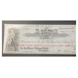 VINTAGE CANCELLED BANK CHECK-DATED '1919'/CHASE