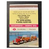 (5 COUNT)SALESMAN SAMPLE-MATCH BOOK COVER