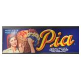 (5 COUNT) VINTAGE CRATE LABEL-PIA