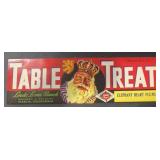 (5 COUNT) VINTAGE CRATE LABEL-TABLE TREAT