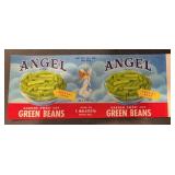 (5 COUNT)VINTAGE CAN LABEL-ANGEL