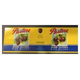 (5 COUNT) VINTAGE CAN LABEL-PASTORE