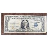 SERIES 1935-E $1.00 SILVER CERTIFICATE (VG)