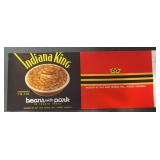(5 COUNT)VINTAGE CAN LABEL-INDIANA KING