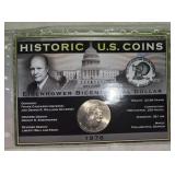 1776-1976 BI-CENTENNIAL EISENHOWER DOLLAR W/INFO