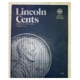 LINCOLN CENT BOOK #2 '1941- 1974'/*CONTAINS 13