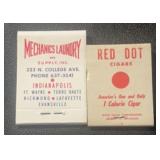 (2)VINTAGE MATCHBOOKS-ASSORTED/UNUSED