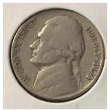 1954-D JEFFERSON NICKEL