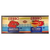 (5 COUNT) VINTAGE CAN LABEL-EMBRO