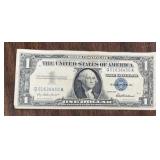 SERIES 1957 $1.00 SILVER CERTIFICATE (VG+)