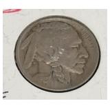 1913-P 'TYPE-1' BUFFALO NICKEL ***7/8 HORN*** (XF)