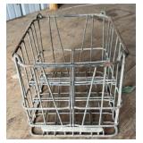 METAL DAIRY CRATE