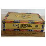 CIGAR BOX FROM THE PAST-'KING EDWARD IMPERIAL'