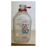 VINTAGE GLASS 'THOMPSON'S' DAIRY BOTTLE