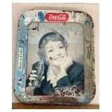 VINTAGE COCA-COLA TRAY-CHECK OUT THE PIC'S